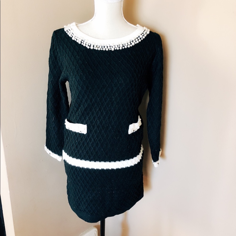 A beaded dress